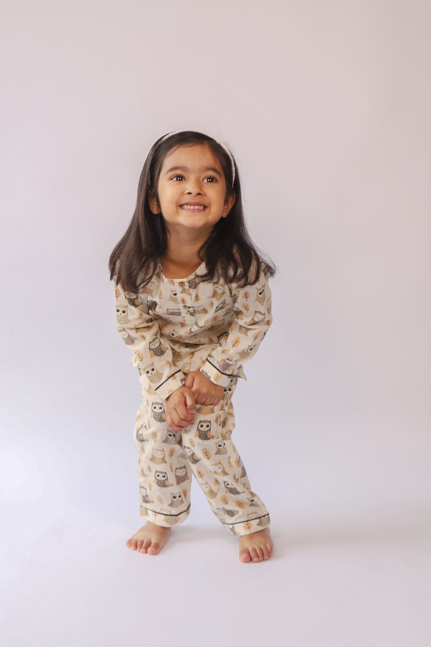 Unisex Kids Pajama Set - Owl