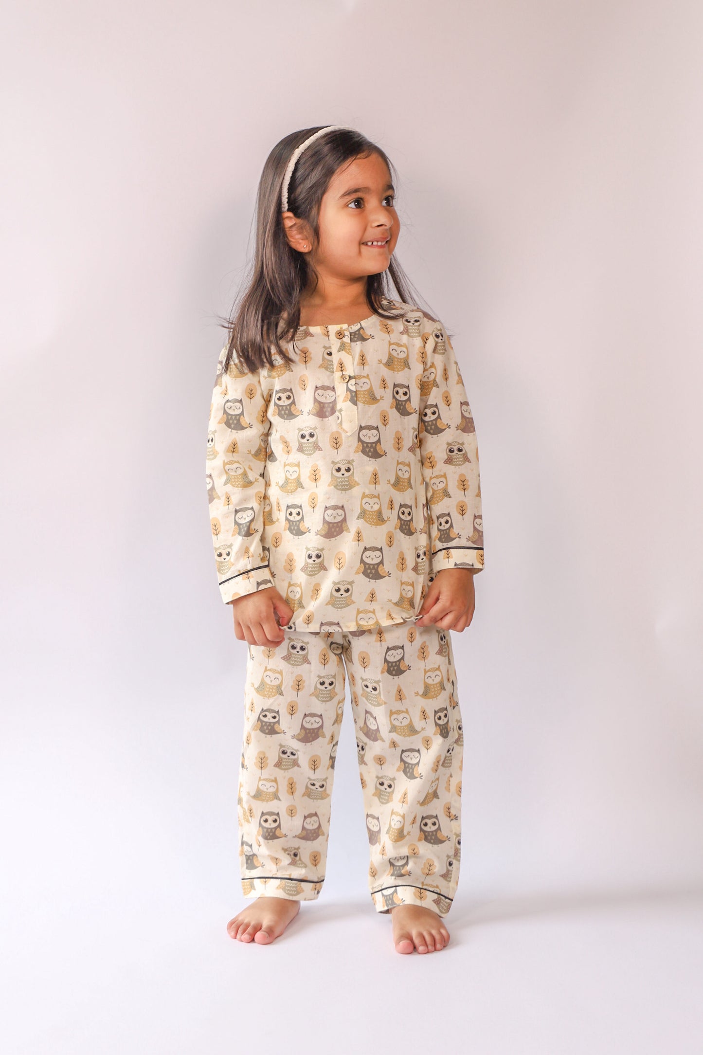 Unisex Kids Pajama Set - Owl
