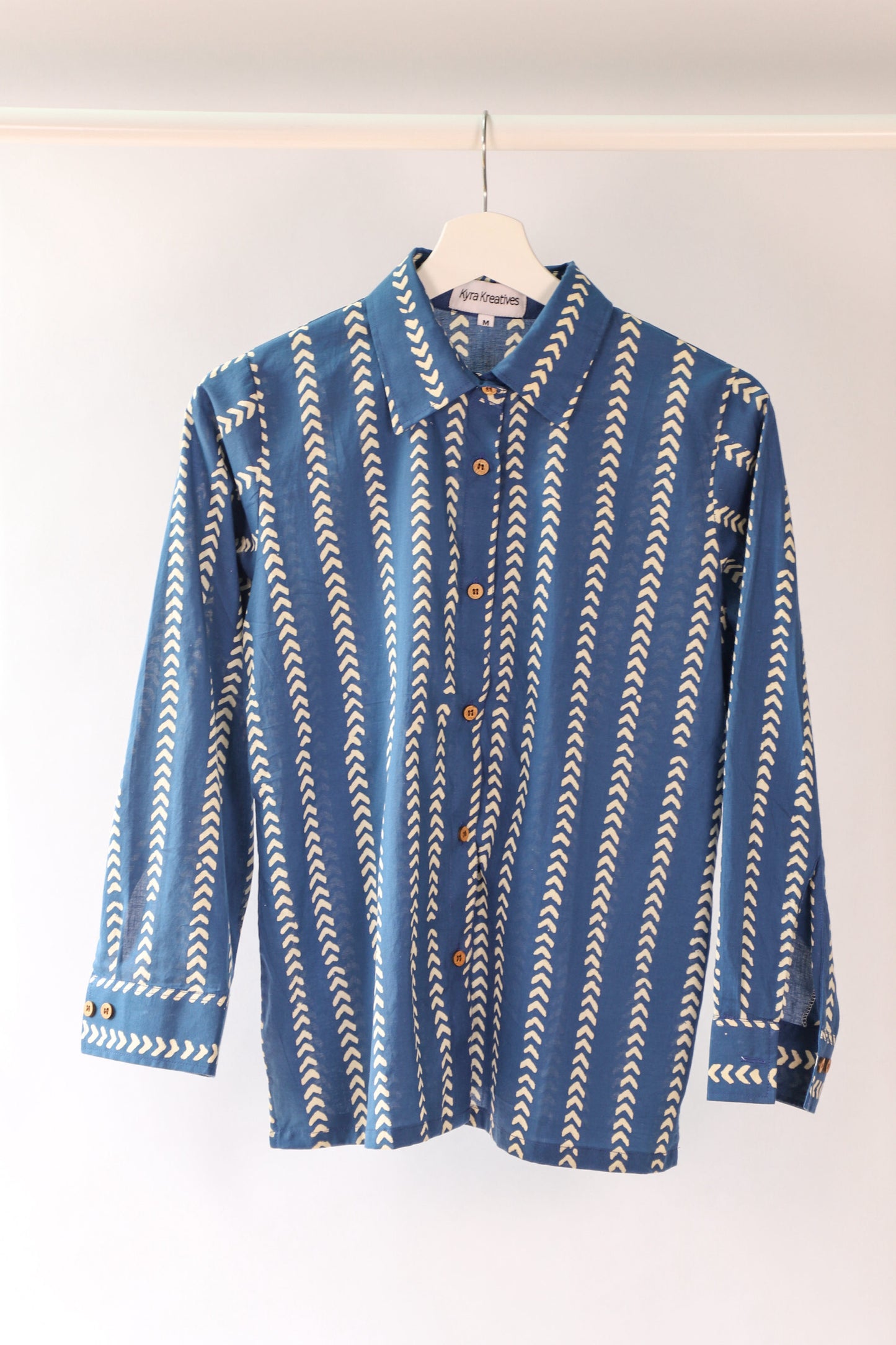 Full Sleeve Indigo Shirt